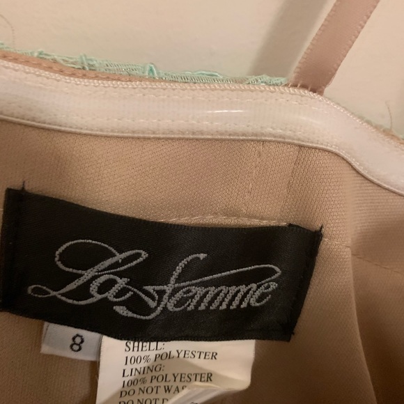 Gorgeous 2 pc dress from La Femme - Picture 4 of 4